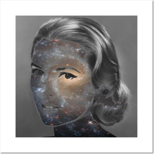 Grace Kelly Space Goddess Posters and Art